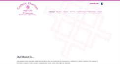 Desktop Screenshot of catholiccharitiesfl.org